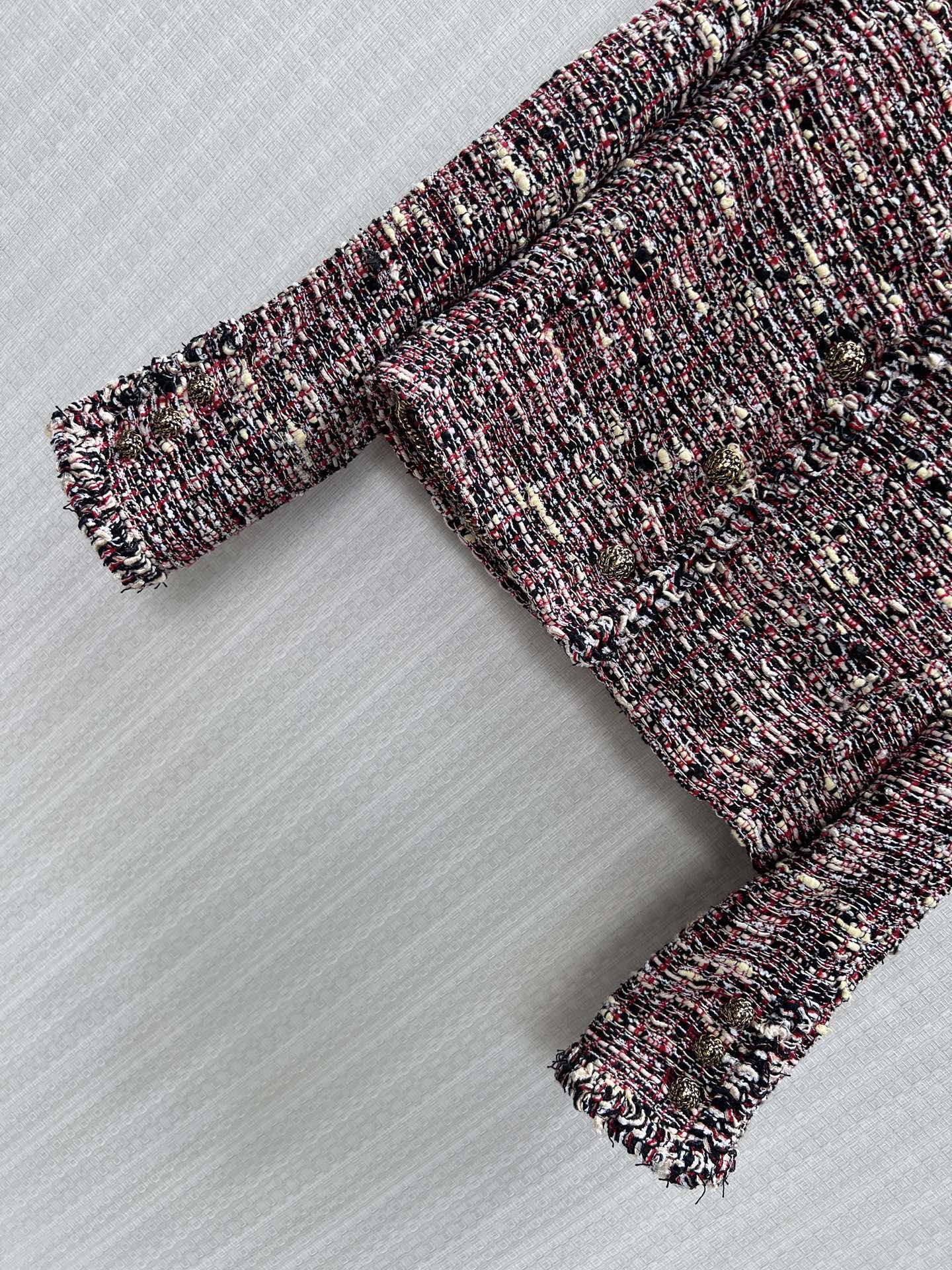 CC 26s Jacket Colorful Tweed Cotton 414770