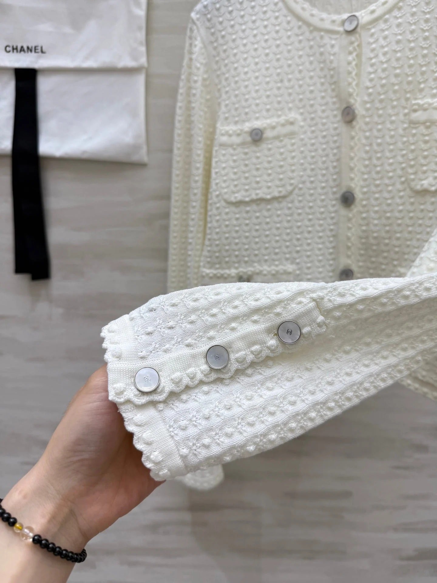 CHANEL CLASSIC KNIT CARDIGAN 265023