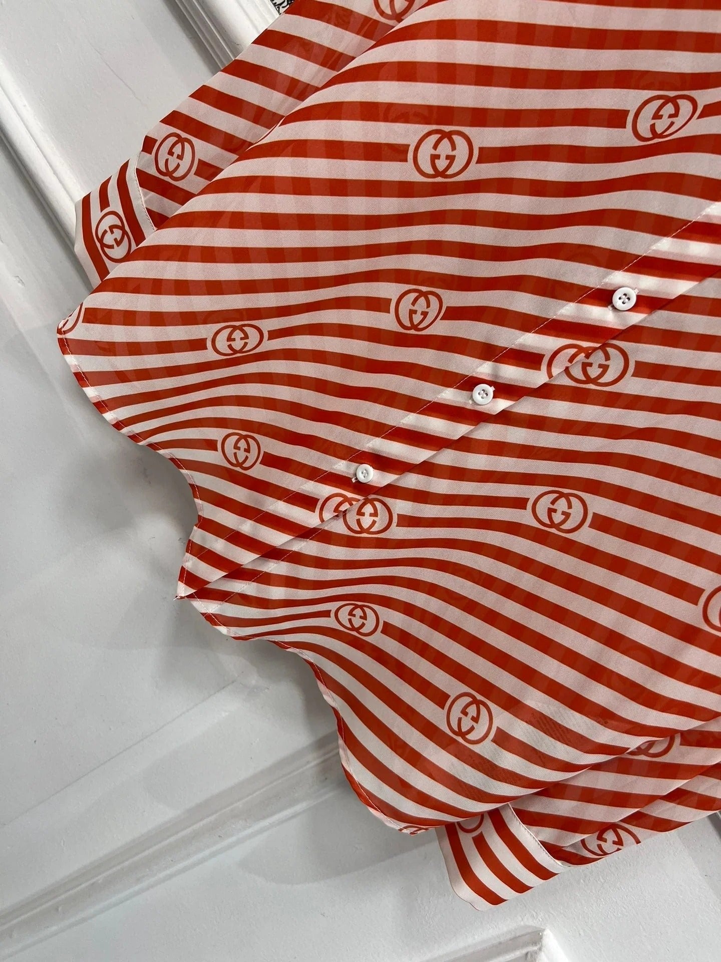 GUCCI LONG SLEEVE SHIRT AND SHORTS SET 268768