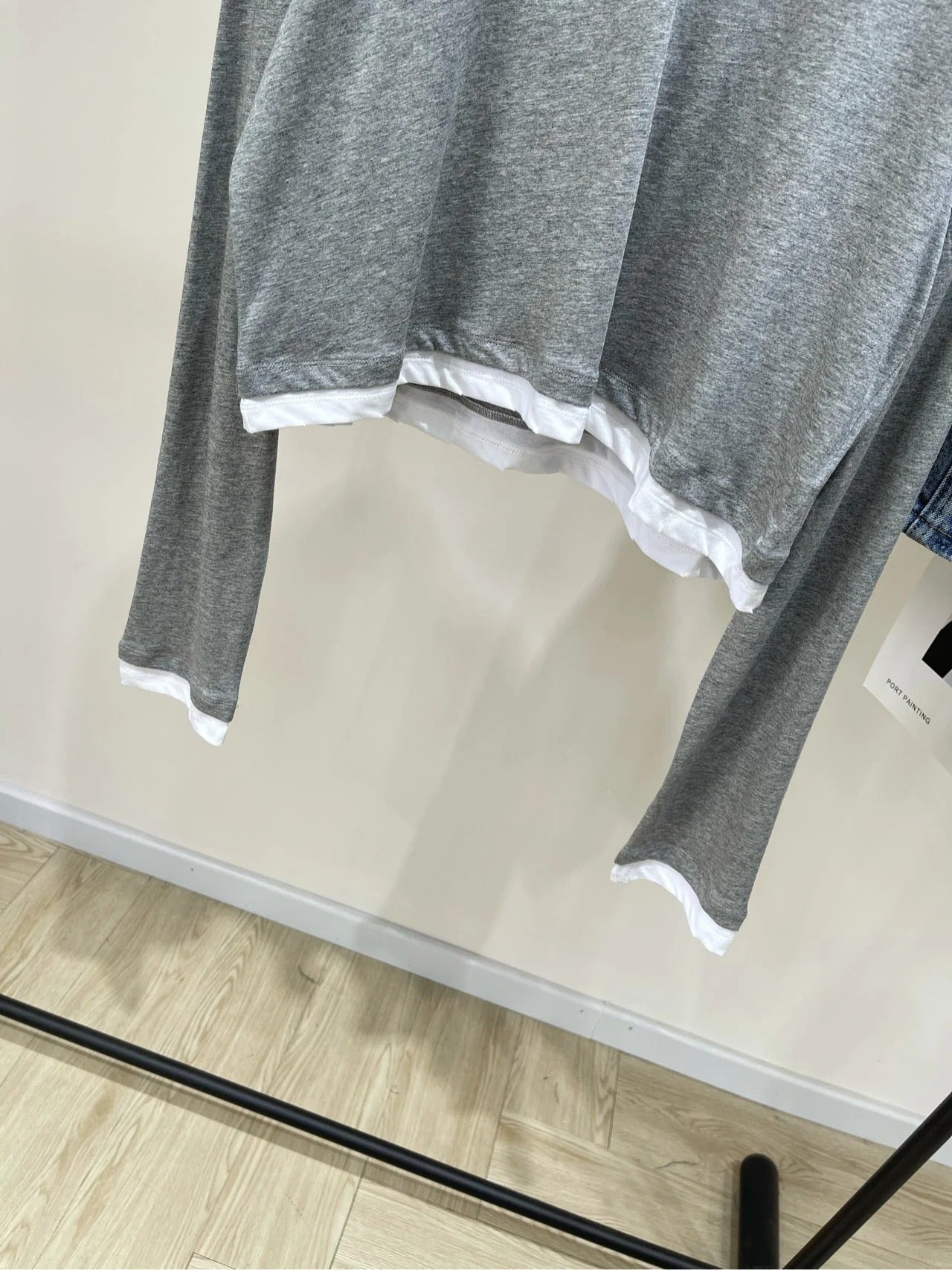 PRADA TWO-PIECE LONG SLEEVE T-SHIRT 273175