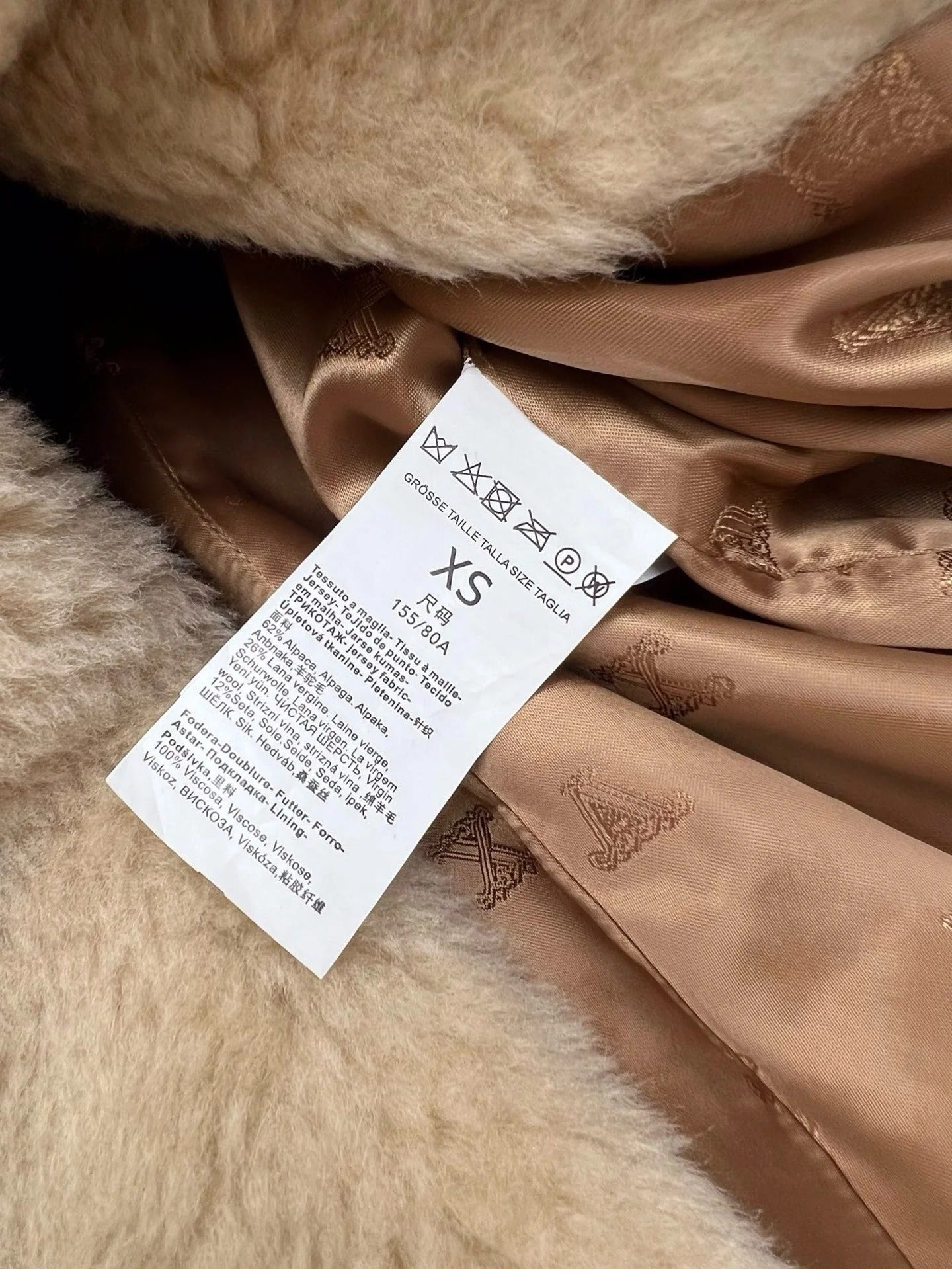 DIOR 25S LONG TEDDY COAT STYLE 260