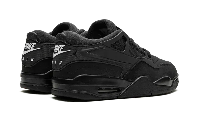 Nike Air Jordan 4 Black Suede Leather