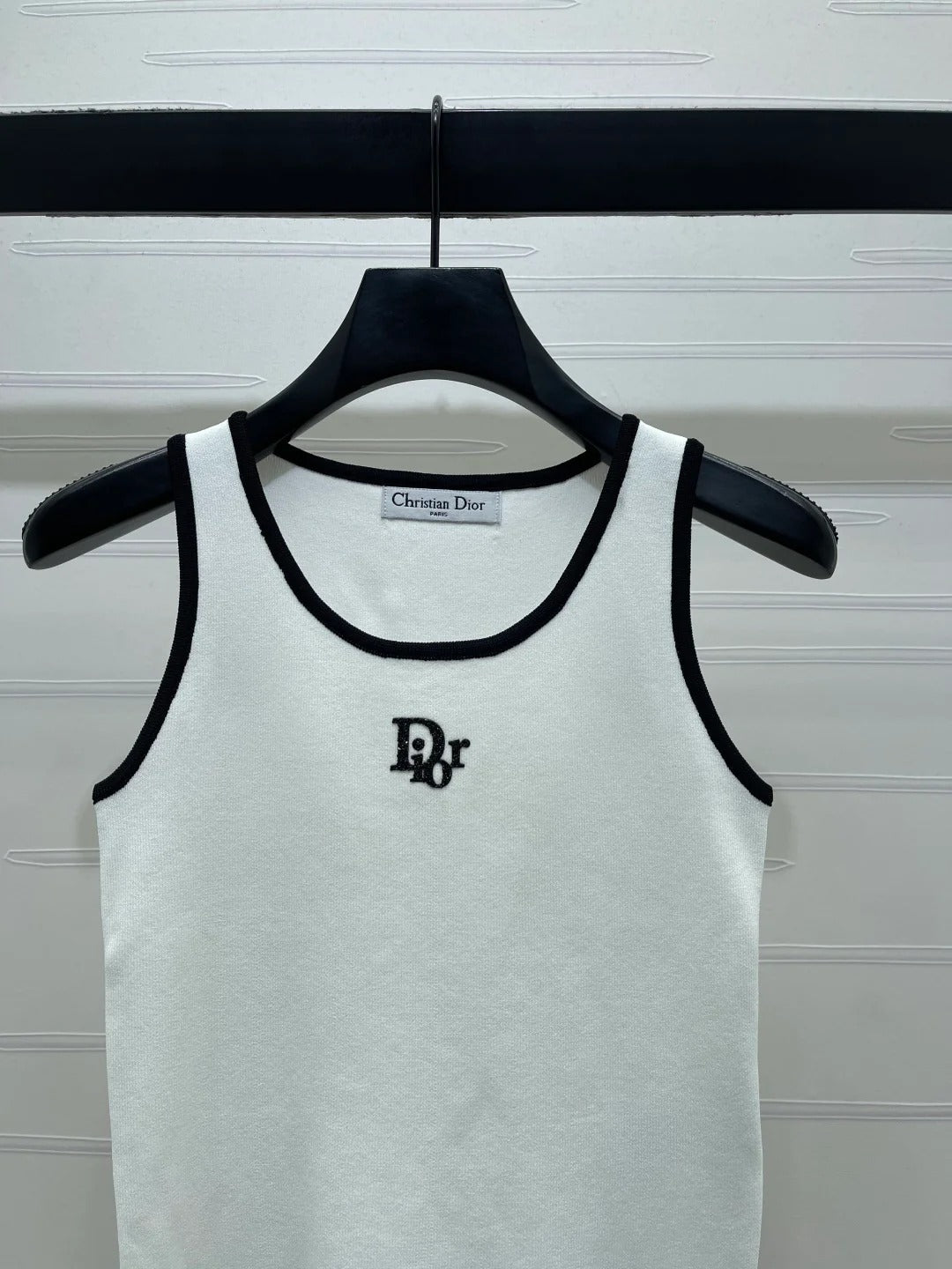 Dior 2026 Crew Neck Knitted Vest Wool