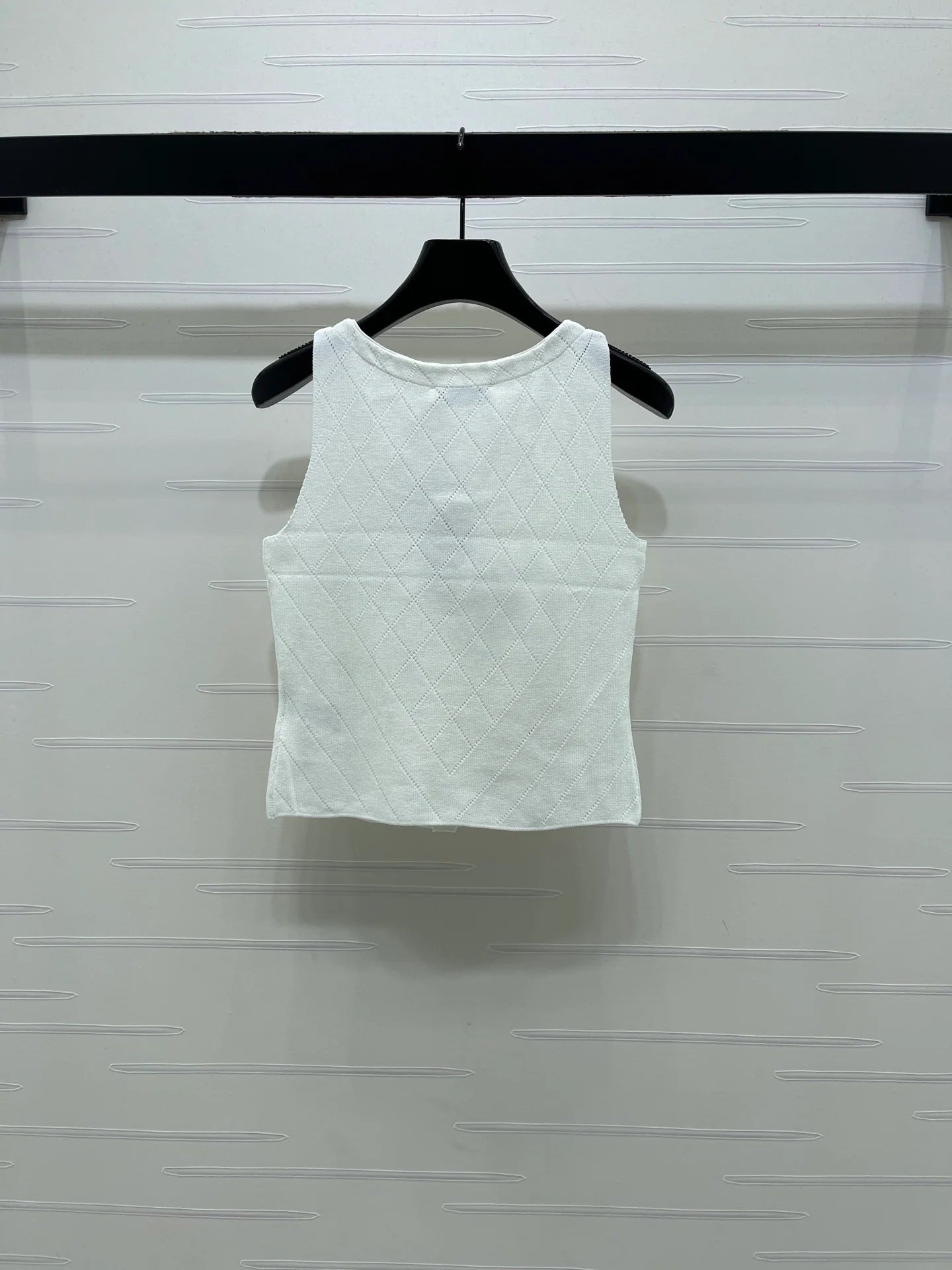 Dior 2026 Vest With Gold Button Wool