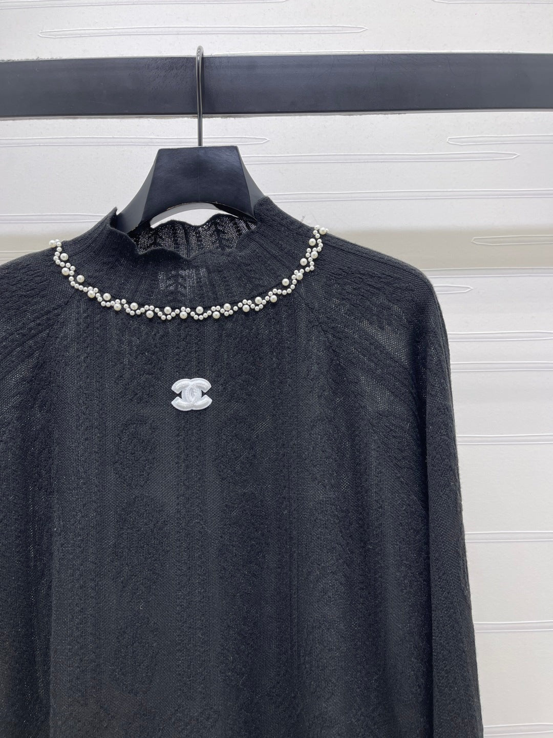 Chanel 2026 Ruffle Collar Jacket Red White Wool Tweed