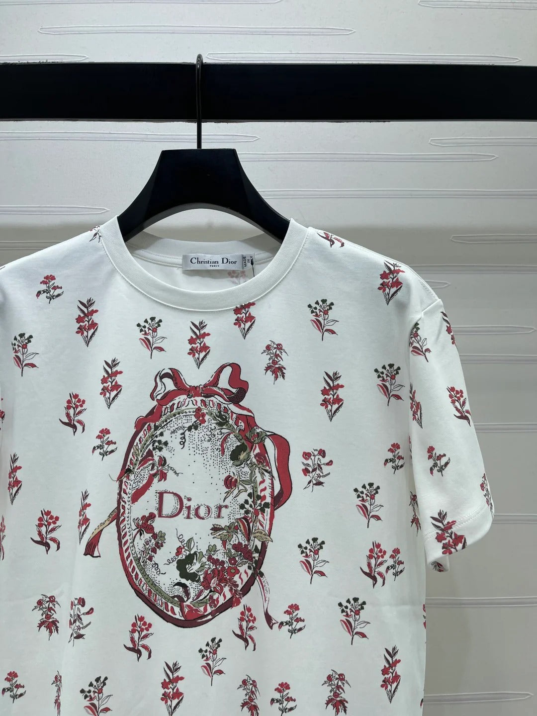 Dior 2026 T-shirt Pink Wool Cashmere 136377