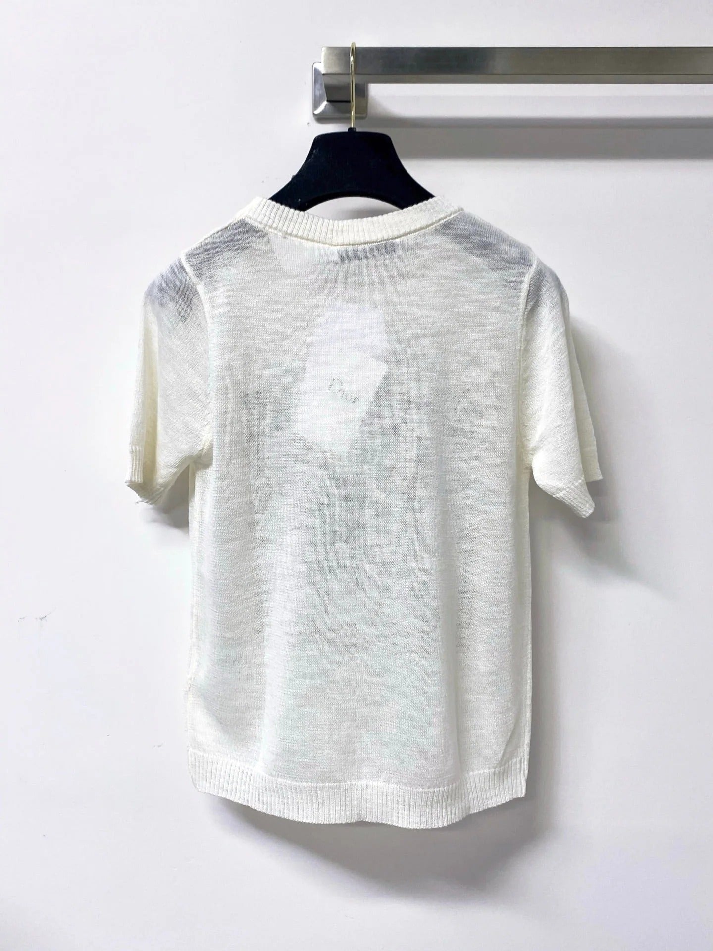 Dior 2026 Short-Sleeve Shirt Embroidered Arabesque Viscosa 487986