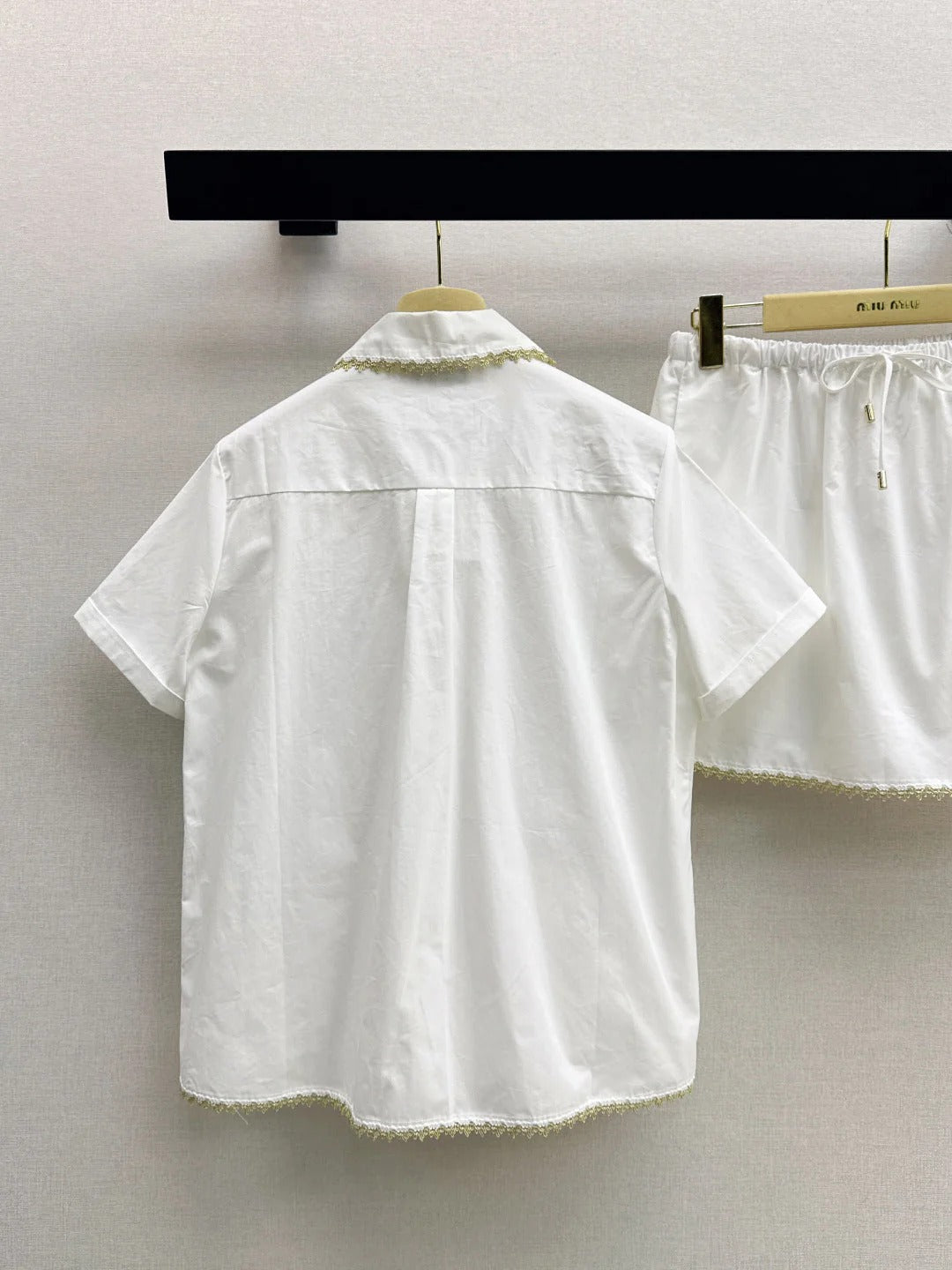 Miumiu 2026 Set White Cotton 445696