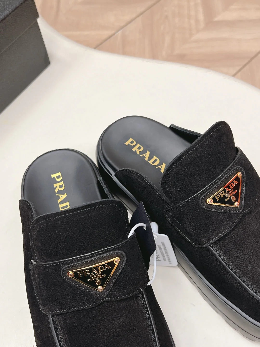 Prada 2026 Mule Grained Leather 847068