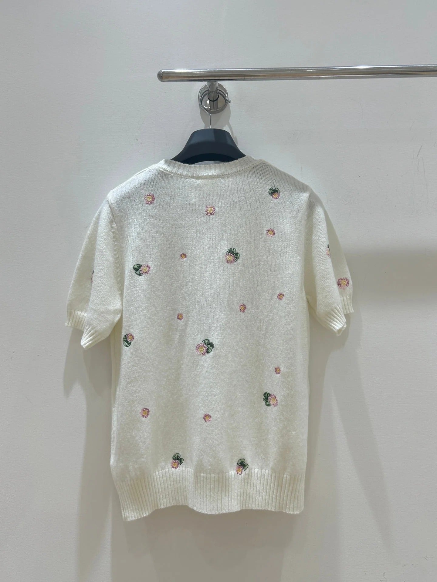 Dior 2026 T-shirt Cream Wool 535385
