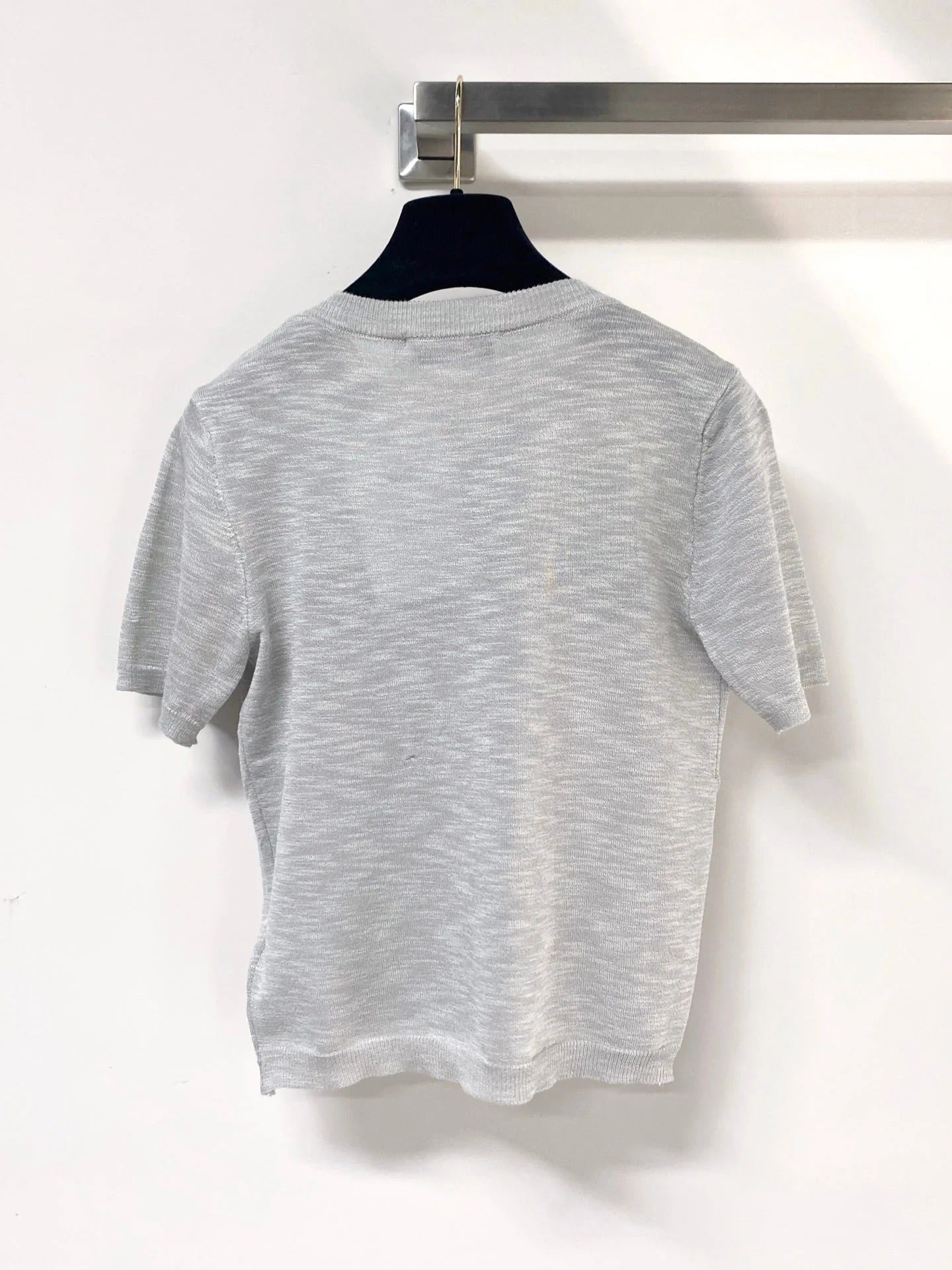 Dior 2026 Star and Logo Knit T-shirt Tencel 405697