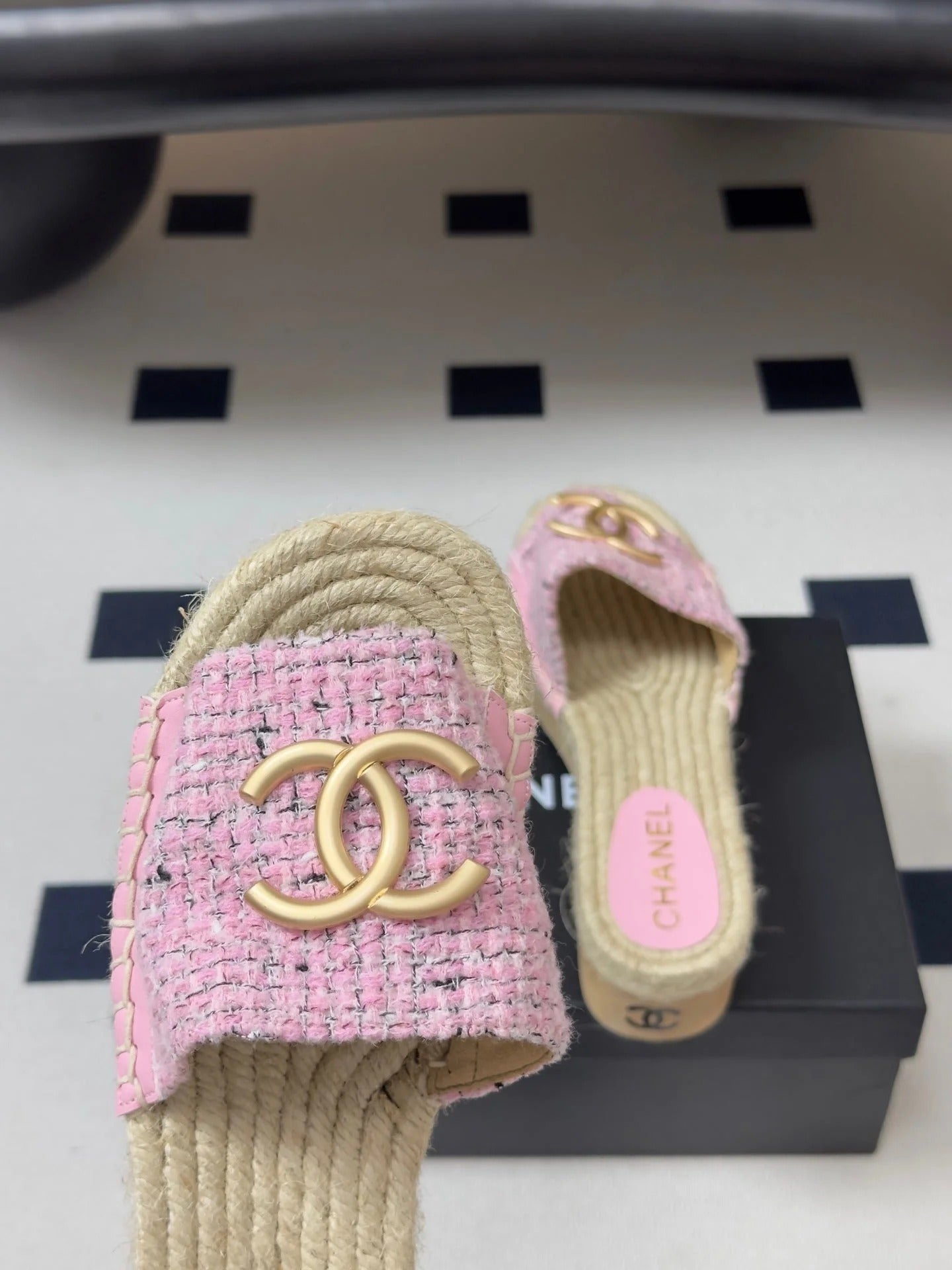 Chanel 2026 Classic Double C Buckle Slippers Sheepskin 834646
