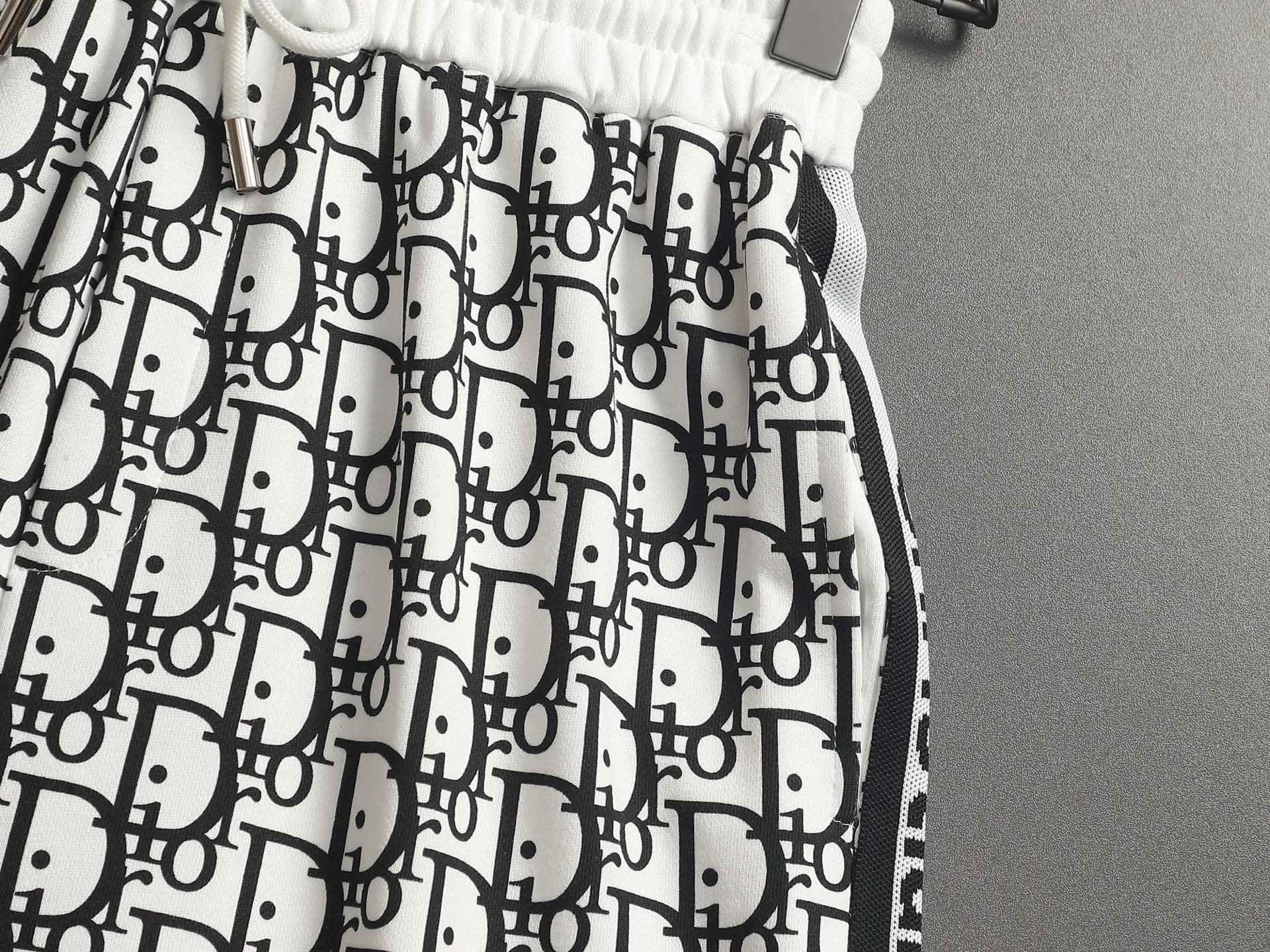 CD 26A Men Terry Cloth Short Oblique Embroidery Fabric 285967