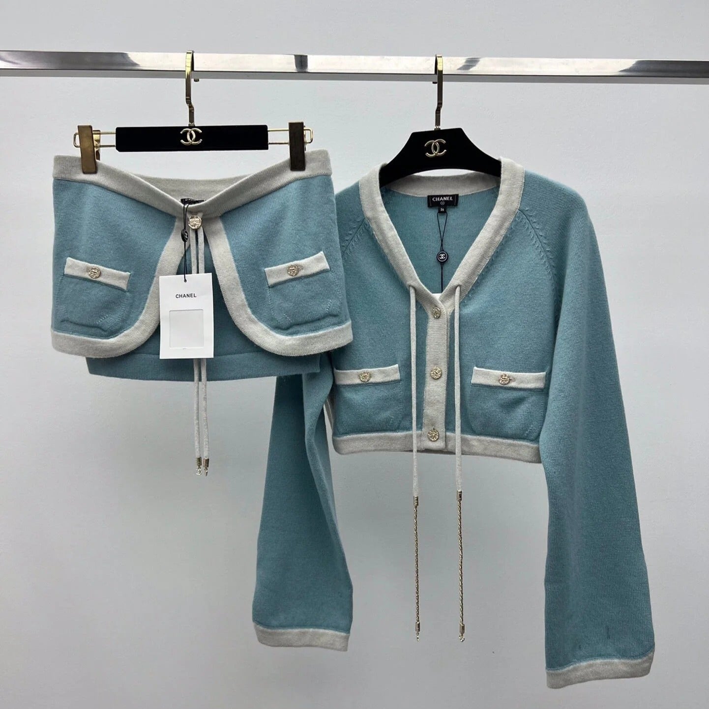 CHANEL 25S KNIT DRESS SET STYLE 167