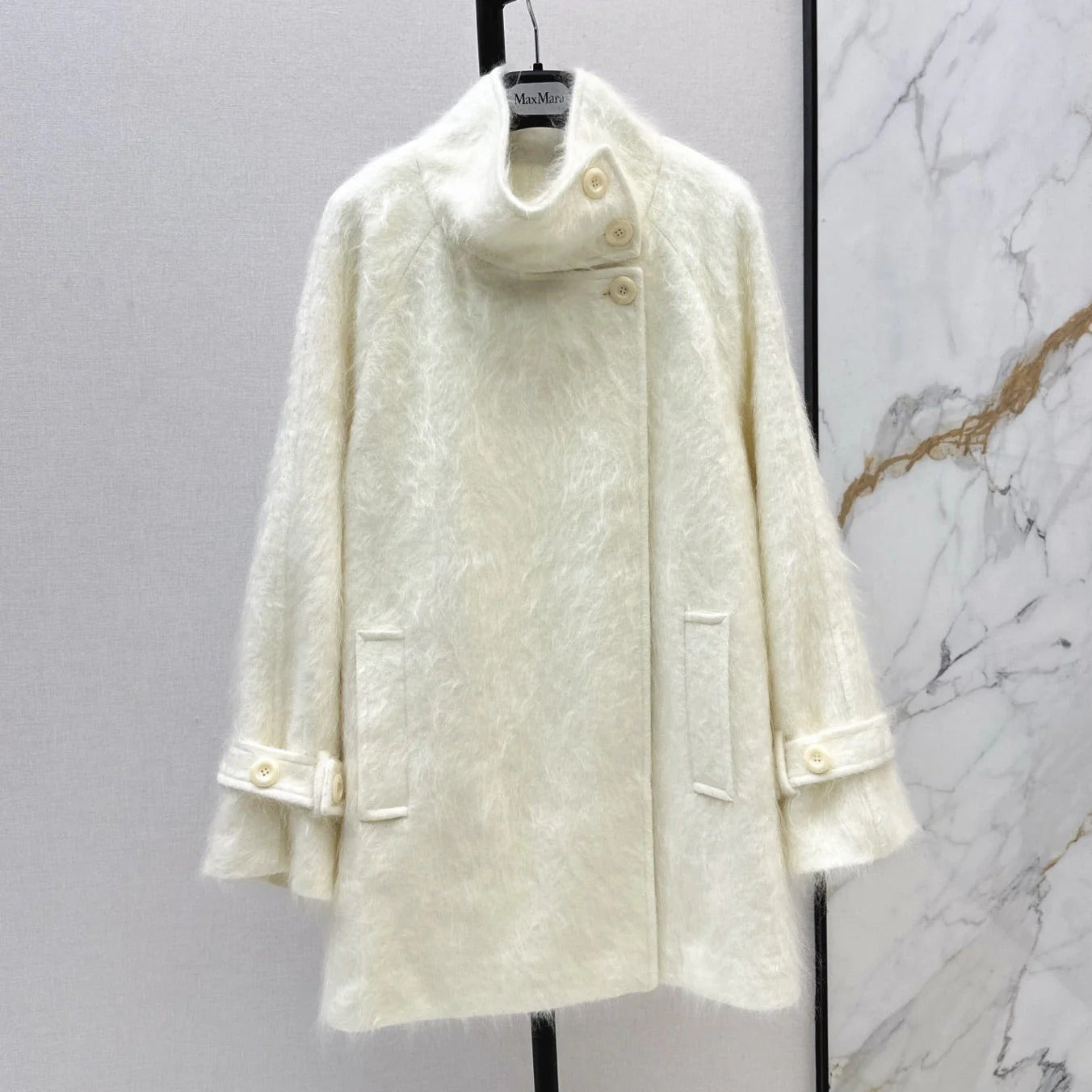 MAX MARA 25S PREMIUM CAPE COAT 096