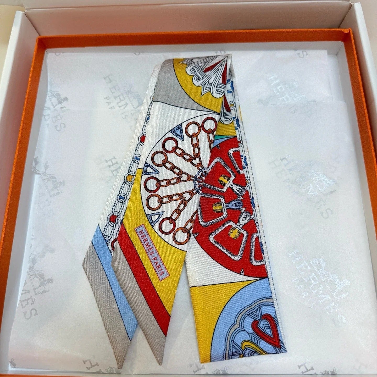 HERMES 25S SCARF 90 IN SILK 856724
