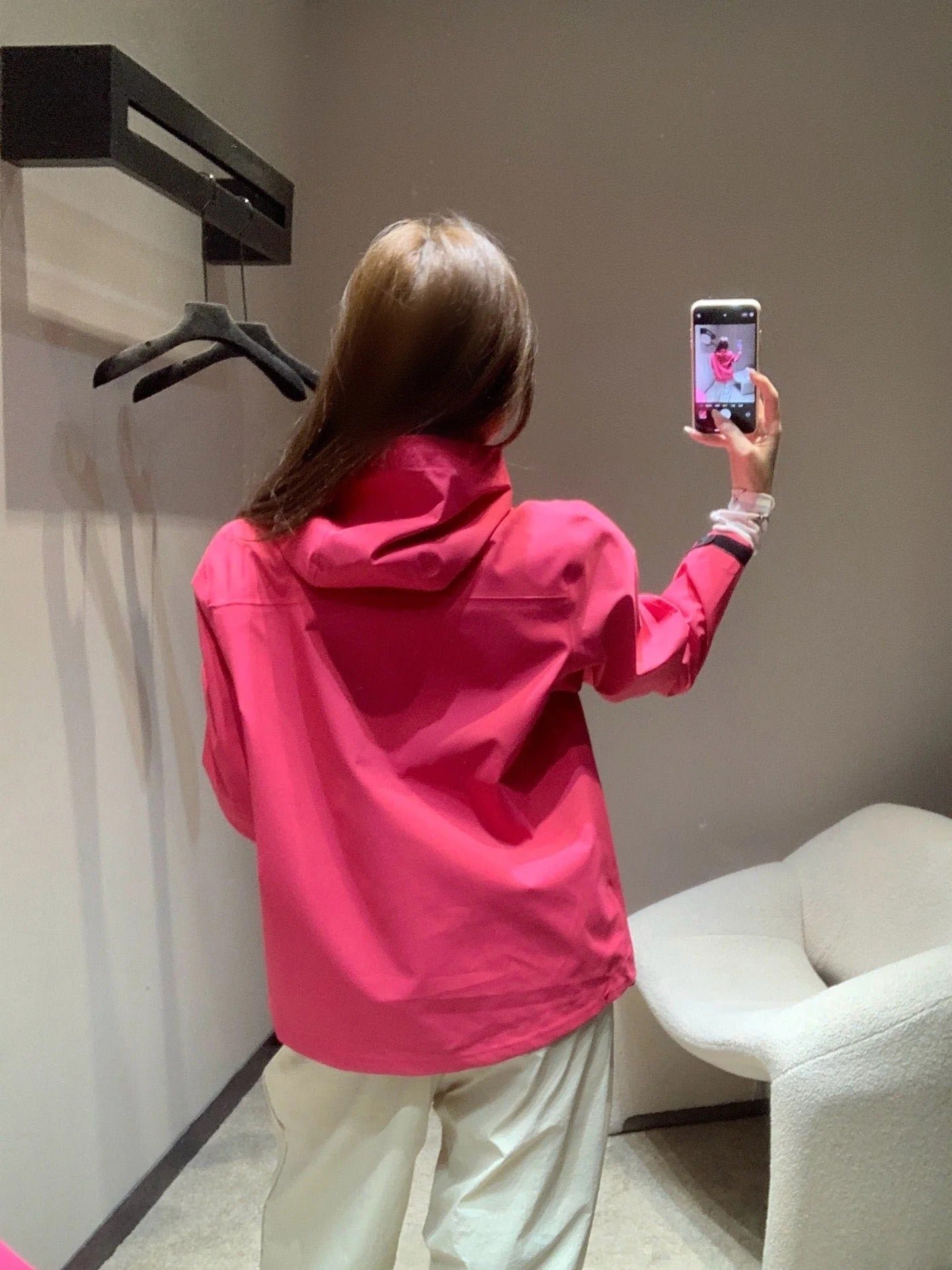 CHANEL 25S HOODED SPORTS JACKET 447