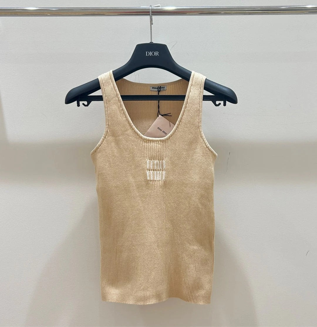 MIUMIU SLEEVELESS TOP