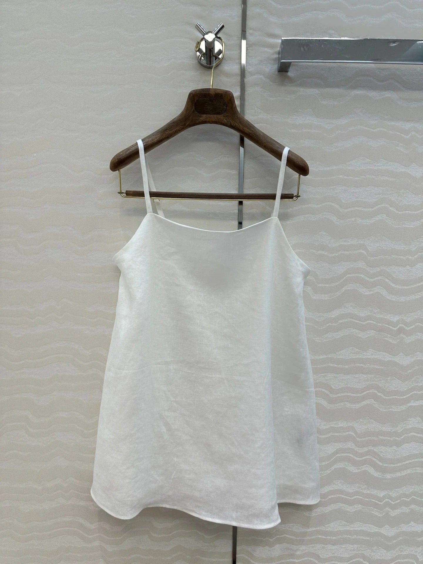 LP LINEN HALTER TOP 272248