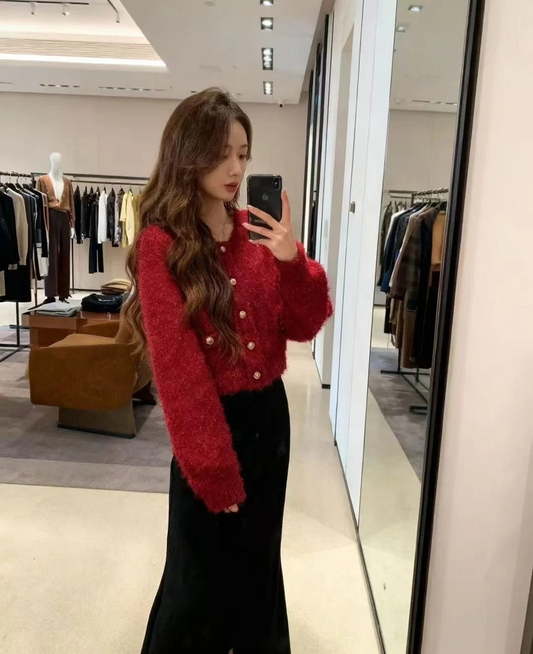 CHANEL 25S ROUND-NECK CARDIGAN 510