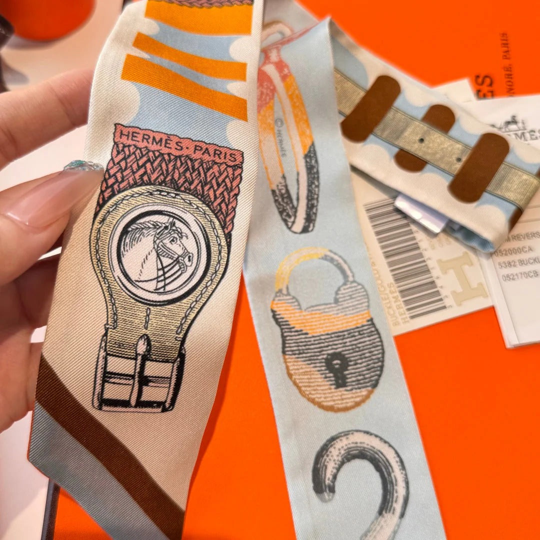 HERMES 25S SCARF 90 IN SILK 854984