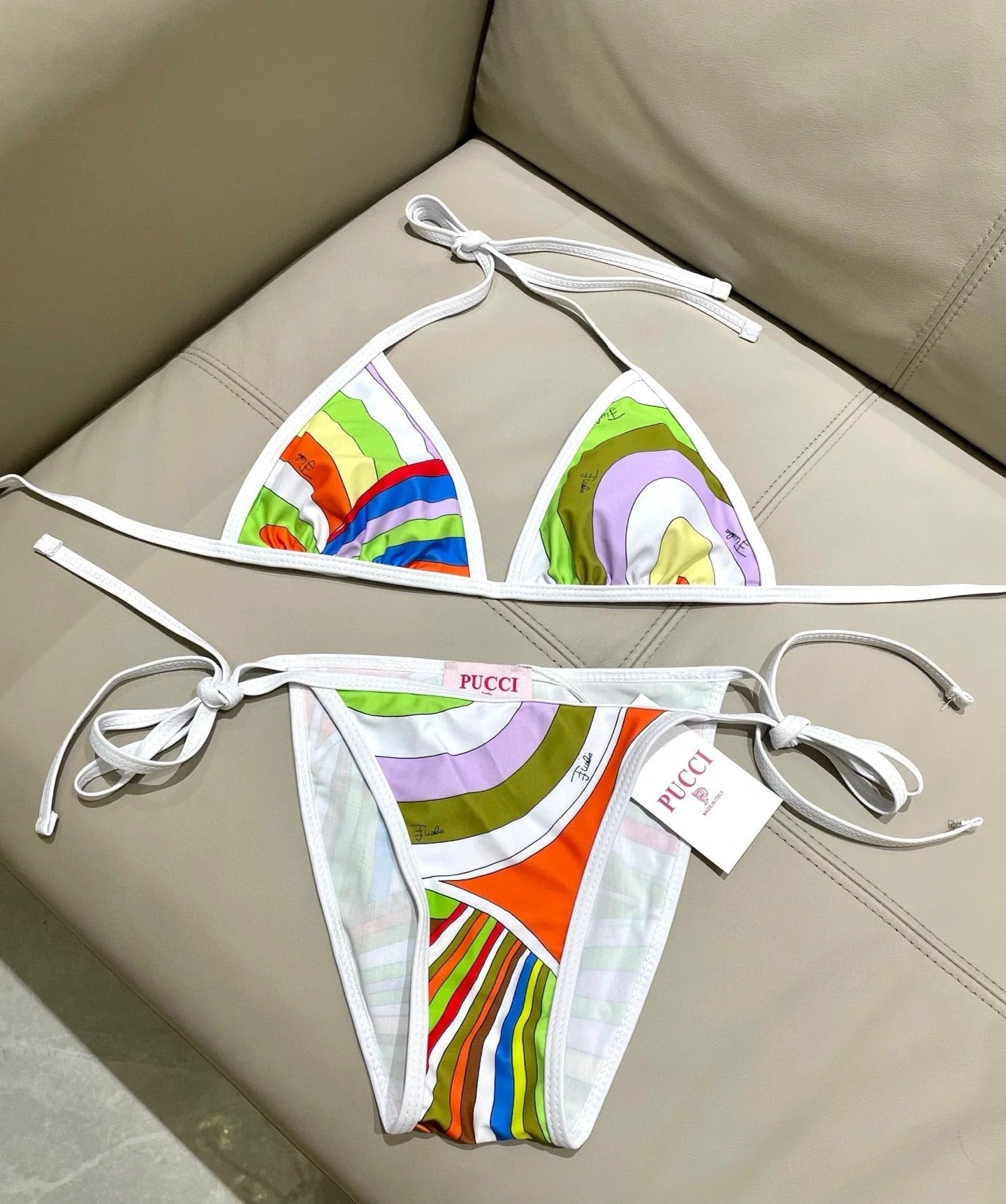 PUCCI BIKINI 25S TWO PIECE IN 740904