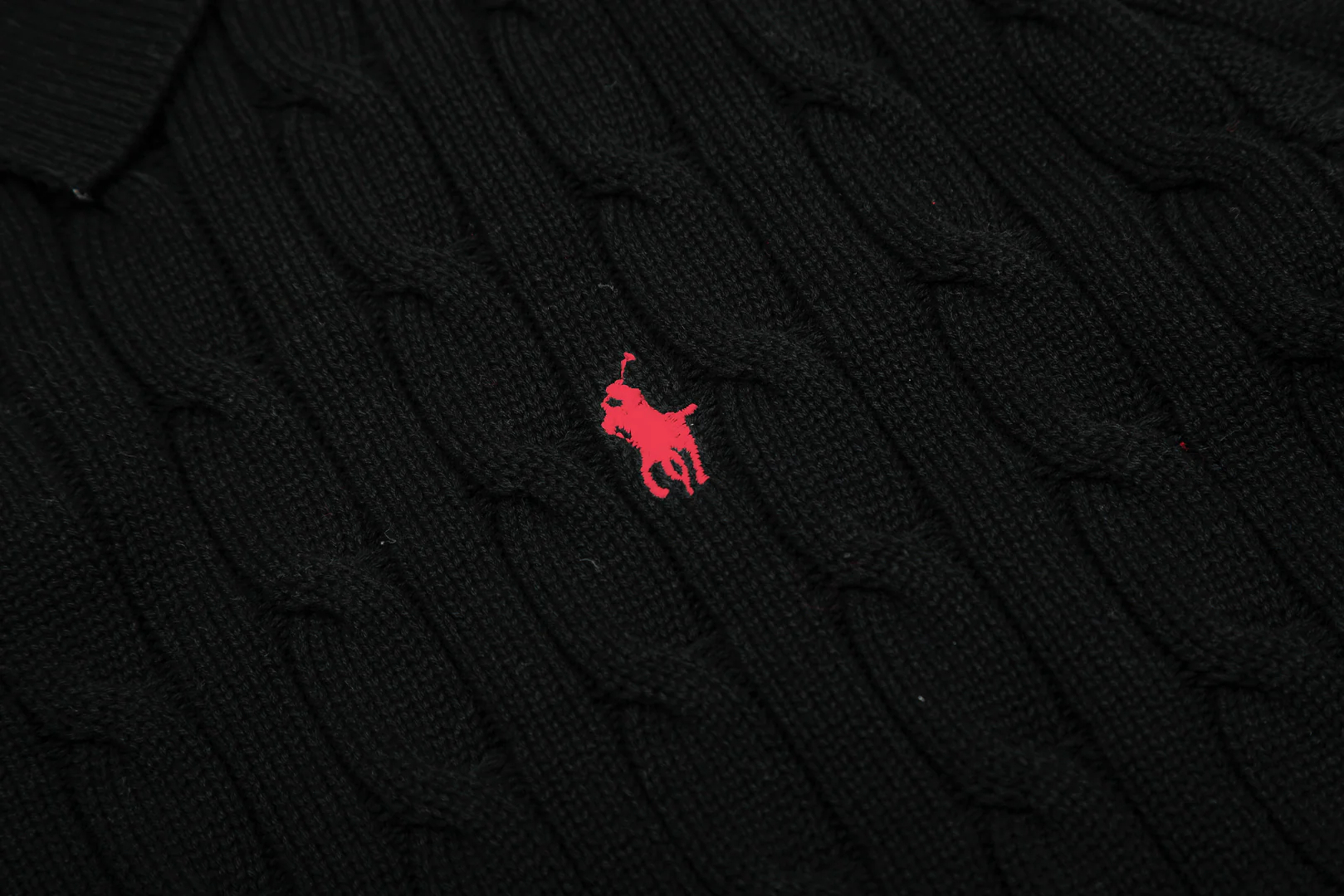 RALPH LAUREN SHORT-SLEEVE POLO KNIT SWEATER STYLE 434