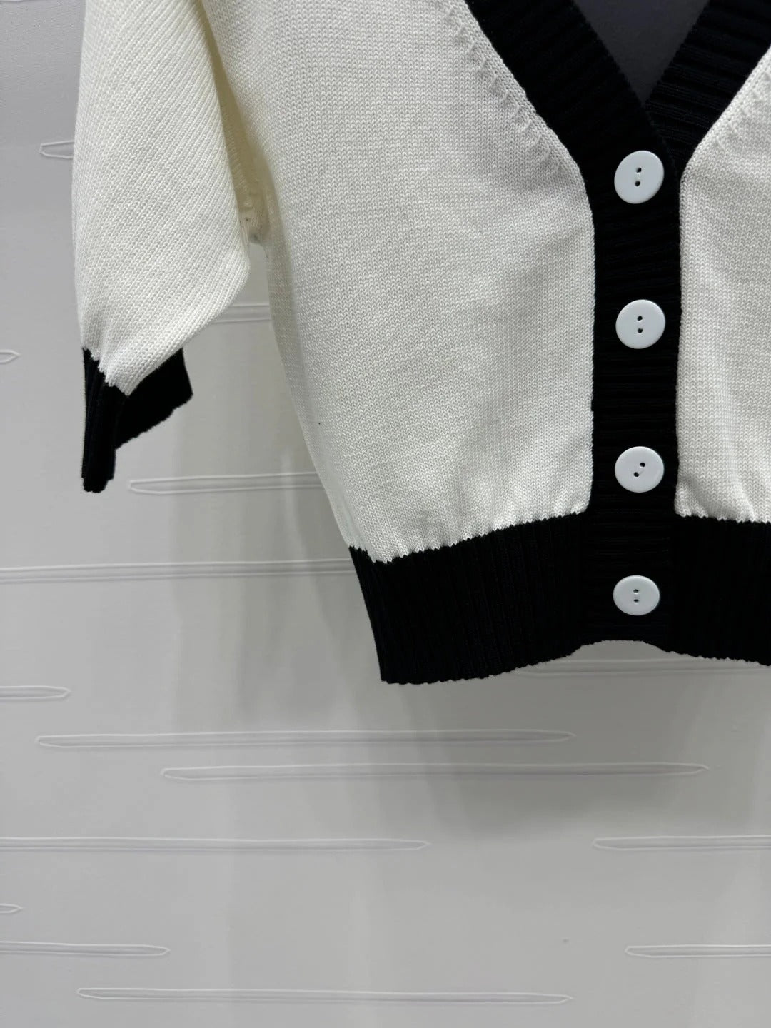 PRADA SHORT-SLEEVE KNIT TOP 269463