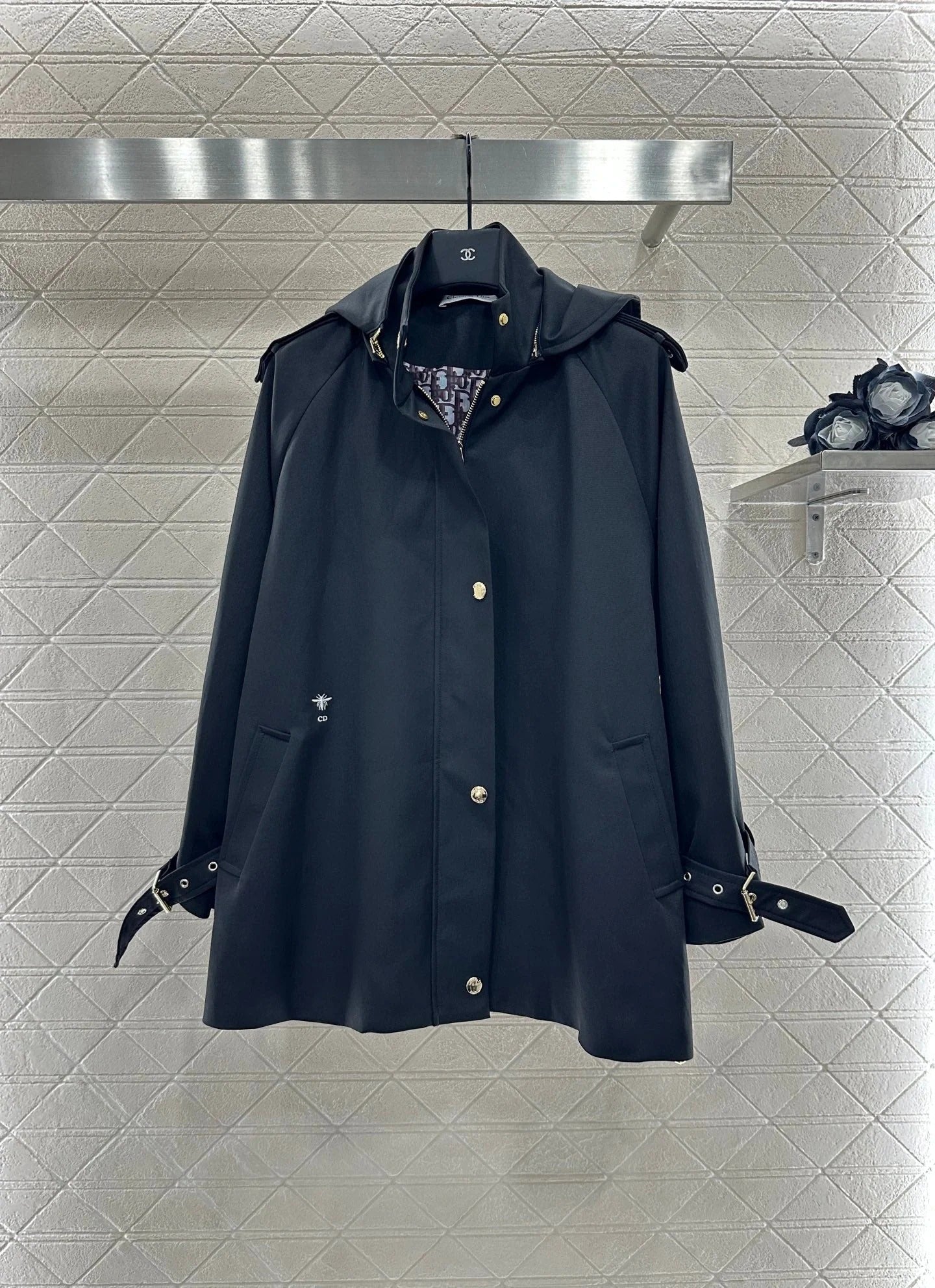 DIOR 25S HOODED WINDBREAKER STYLE 273