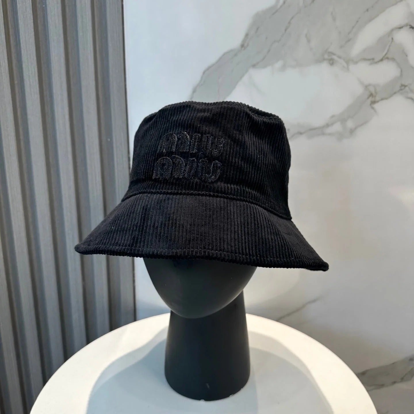 Miumiu Bucket Hat Velvet 297625