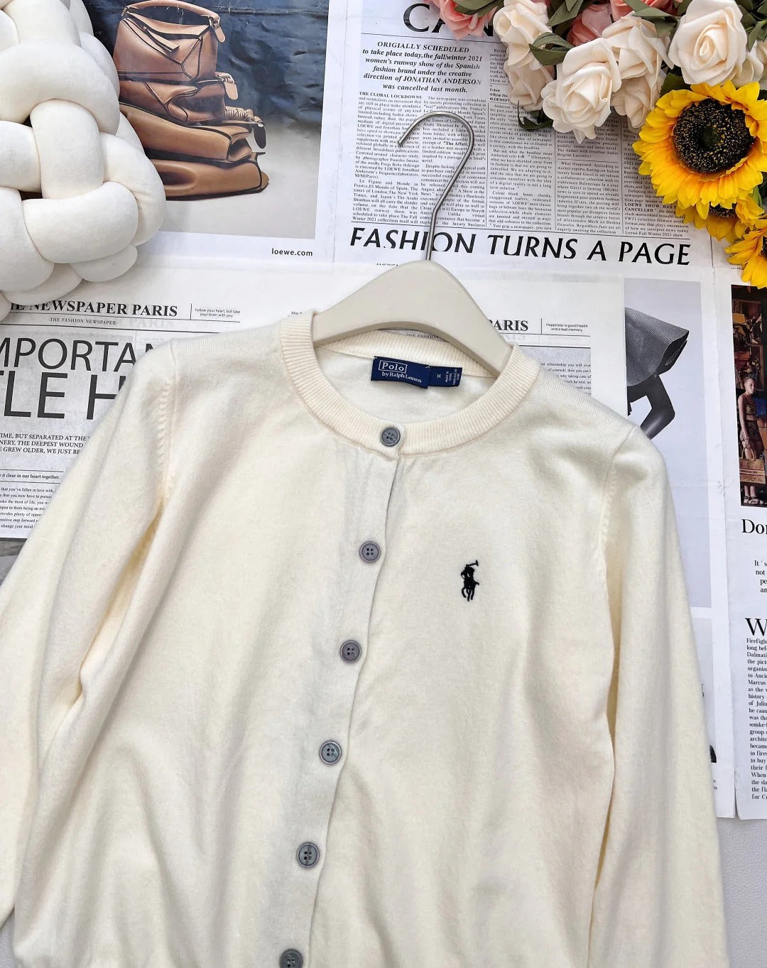RALPH LAUREN CARDIGAN STYLE 184