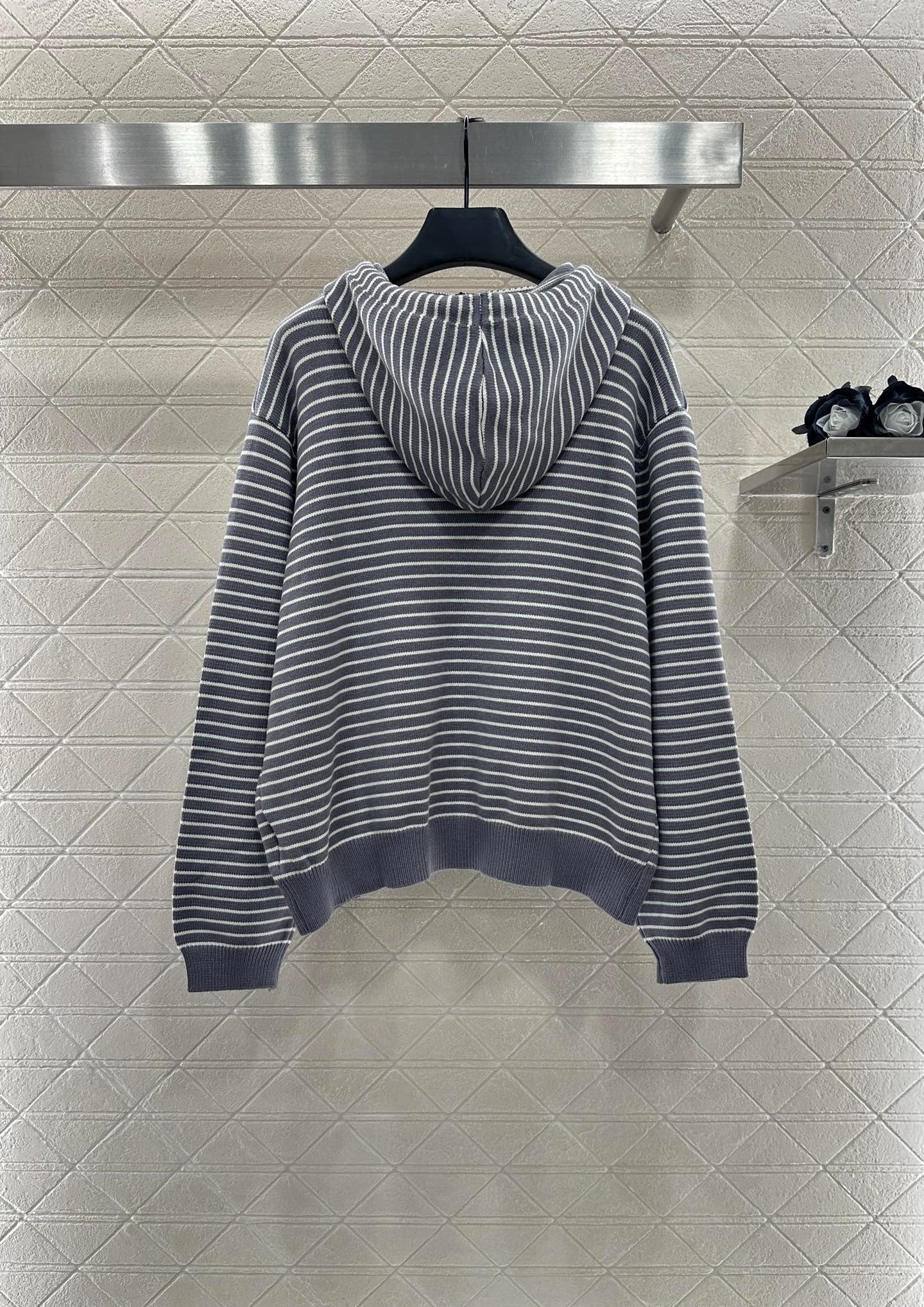 MIUMIU FLEECE HOODED JACKET STYLE 96