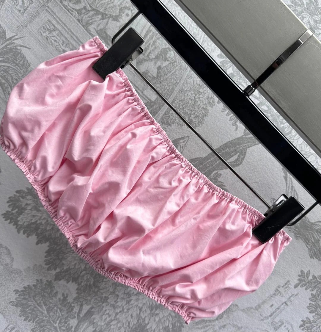 MIUMIU STRAPLESS BODYSUIT 267803