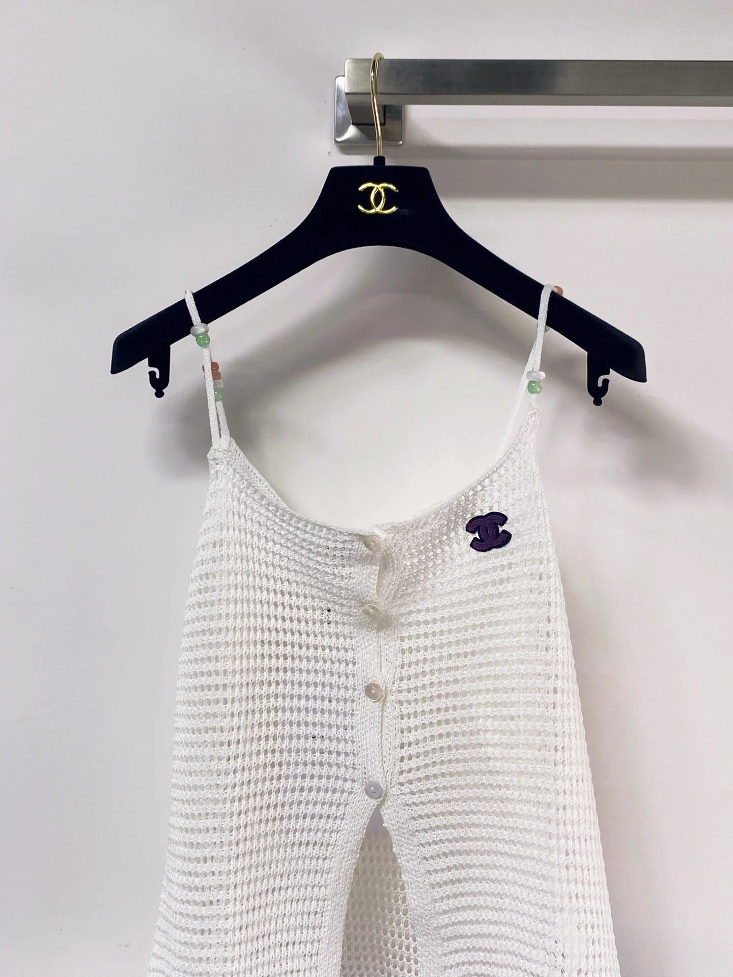 Chanel 2026 Logo CC Camisole Viscosa 471908