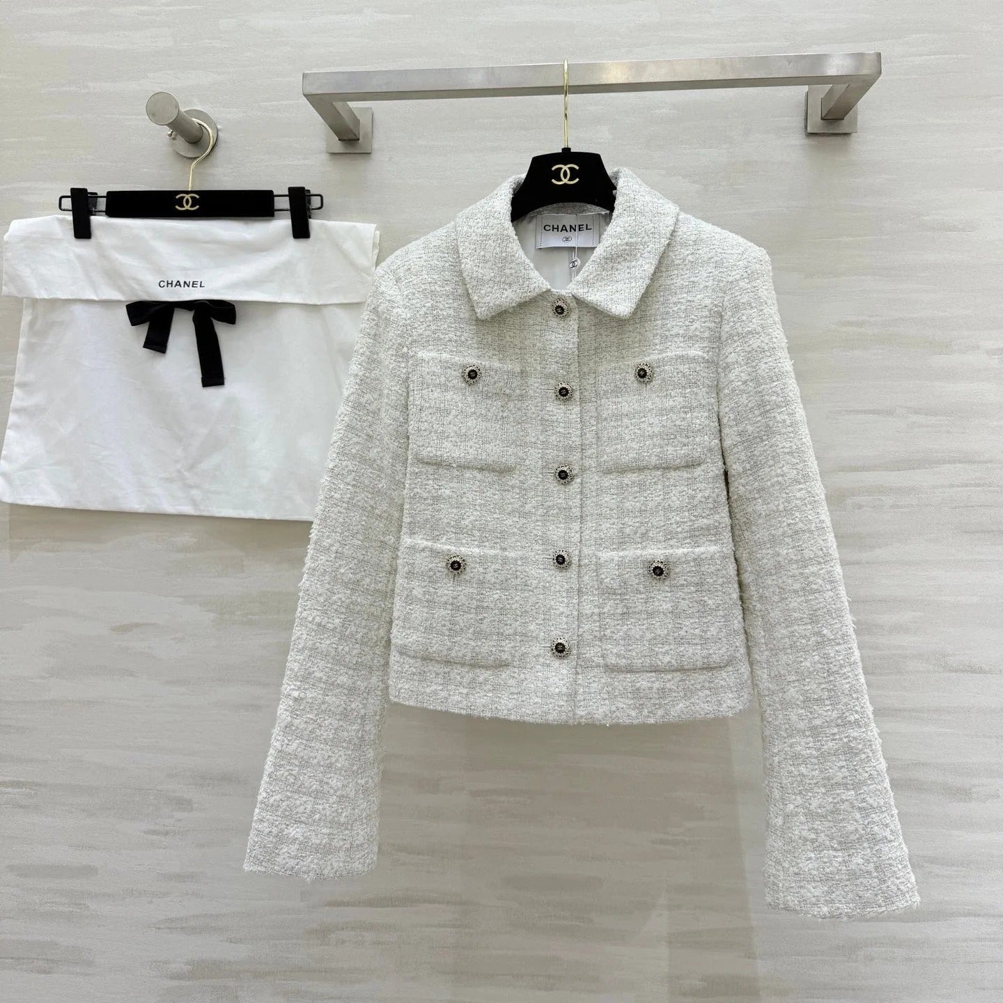 CHANEL 25S TWEED JACKET 481