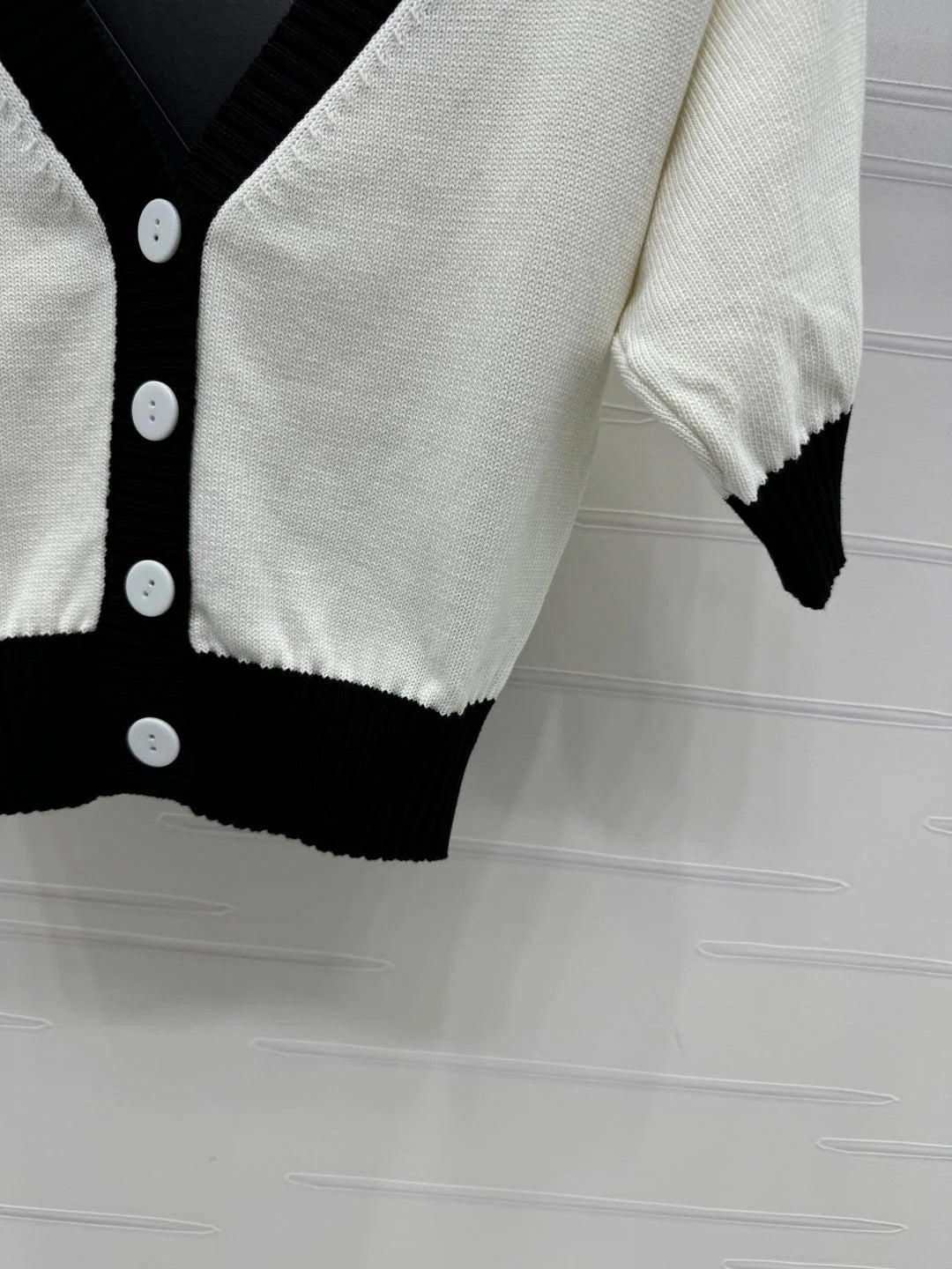 PRADA SHORT-SLEEVE KNIT TOP 269463