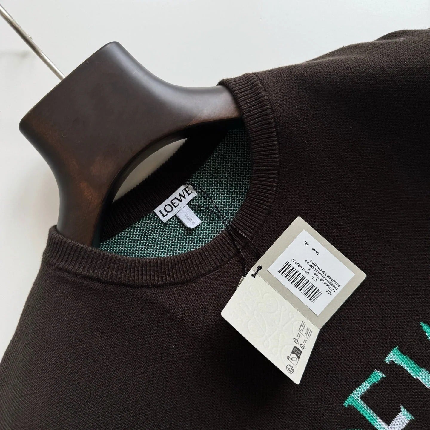 LOEWE SHORT-SLEEVE KNIT TOP STYLE 246