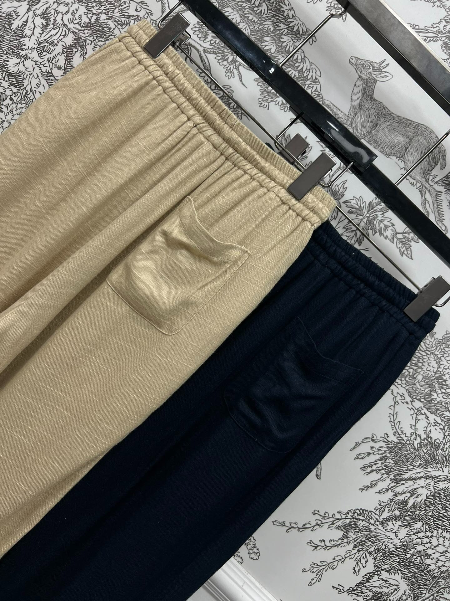 DIOR LINEN LACE PANTS 268742