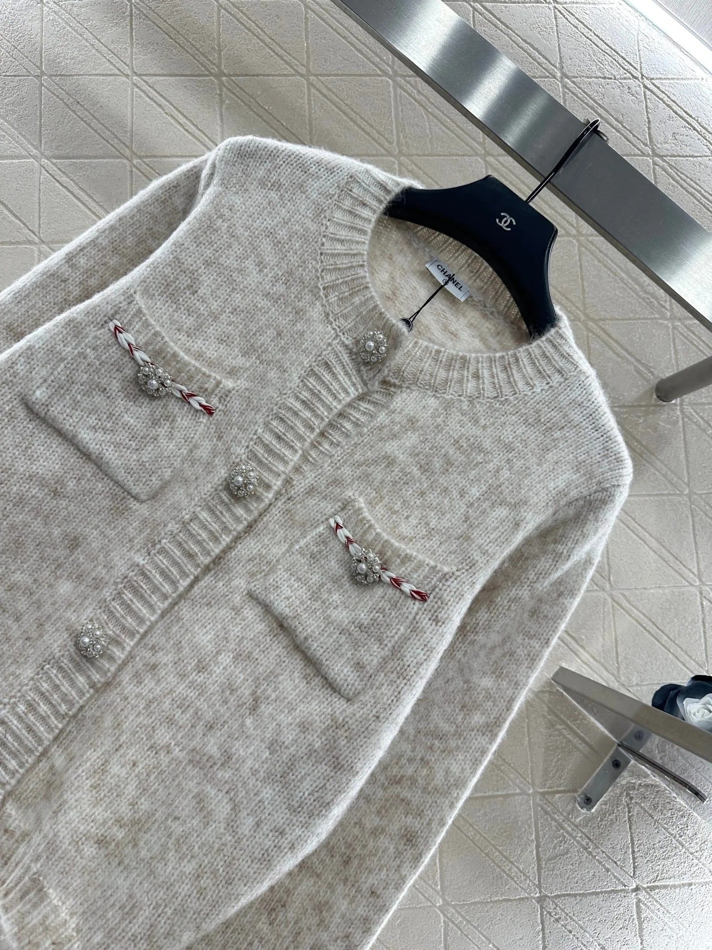 CHANEL 25S KNIT CARDIGAN 400