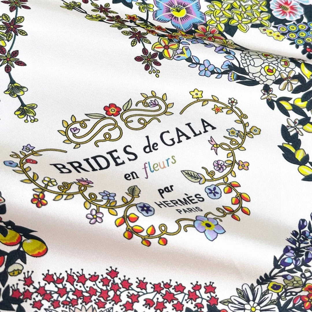 HERMES 25S SCARF 90 IN SILK 732128