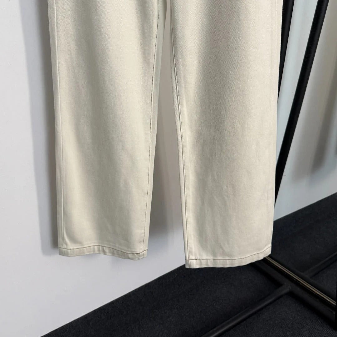 LP HIGH-WAISTED DENIM PANTS STYLE 12