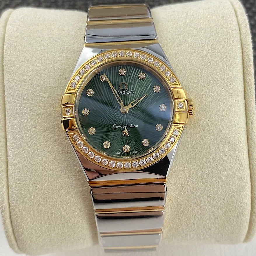 Omega Constellation Moonshine-Tone Diamonds 27mm Watch