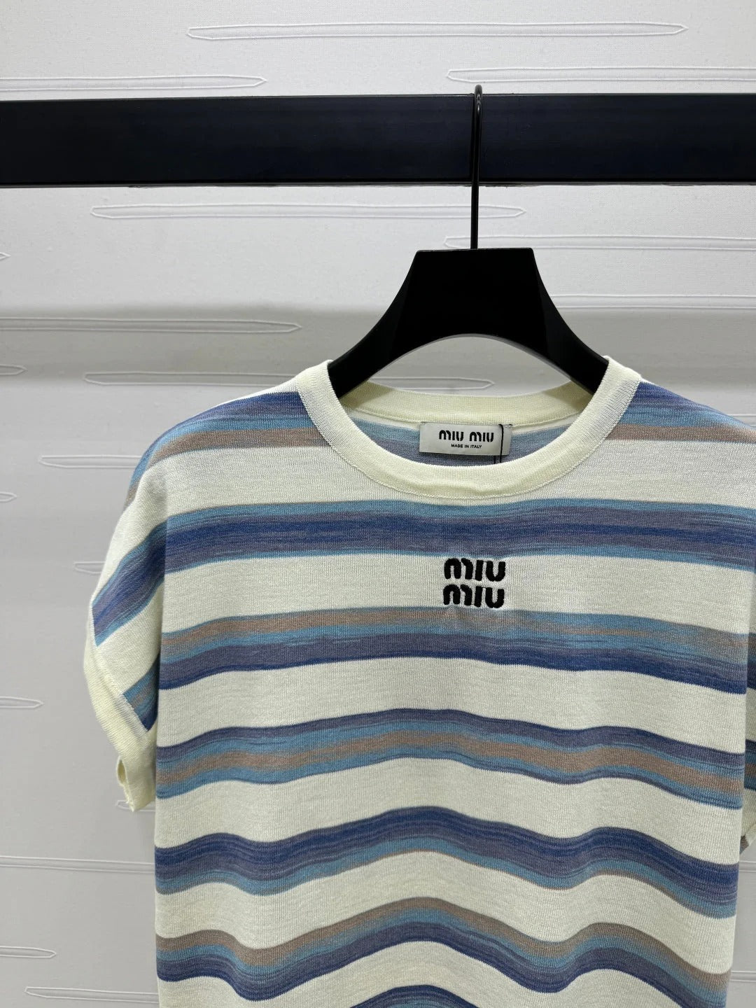 MIU 25S FLYING SLEEVE KNIT SWEATER 264147
