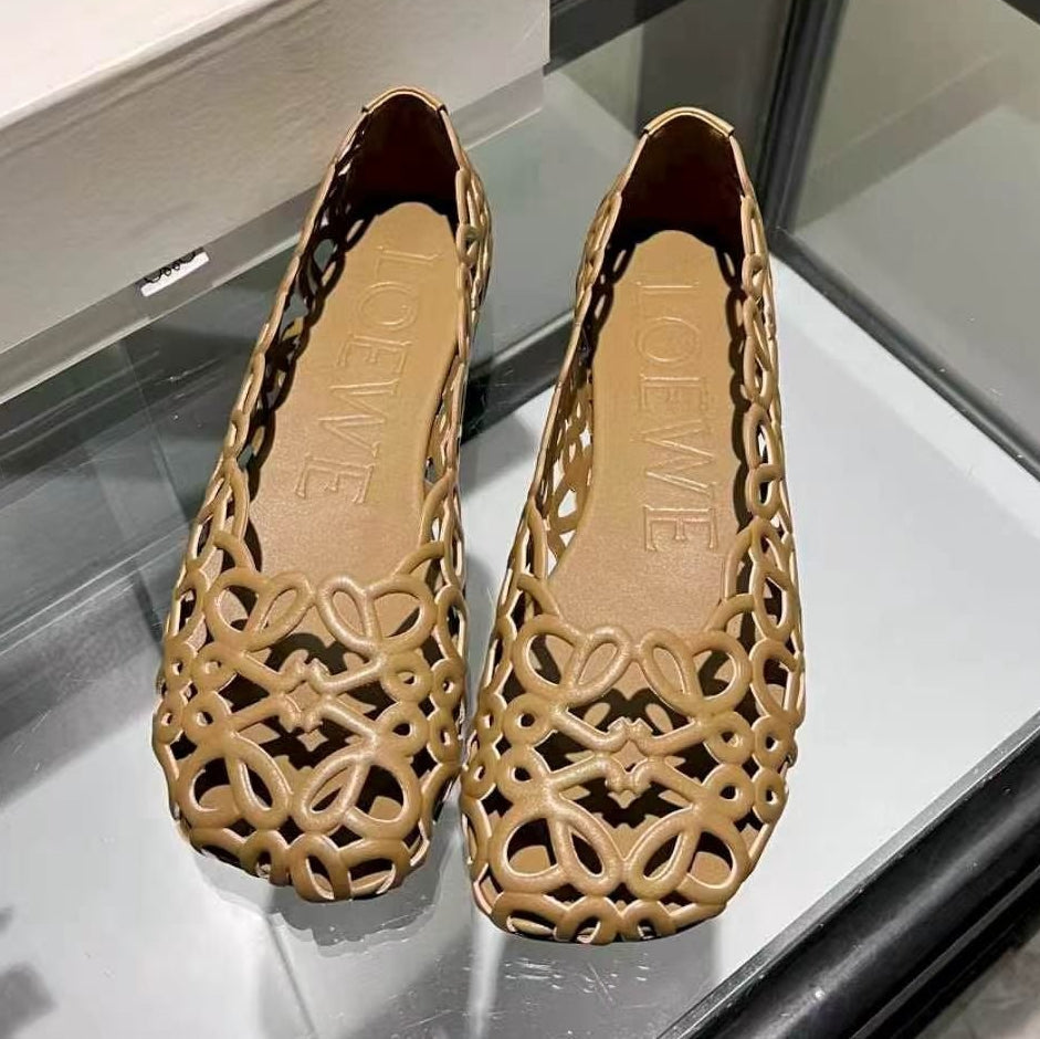 Loewe 2026 Petal Anagram Ballet Flat Lambskin 168351