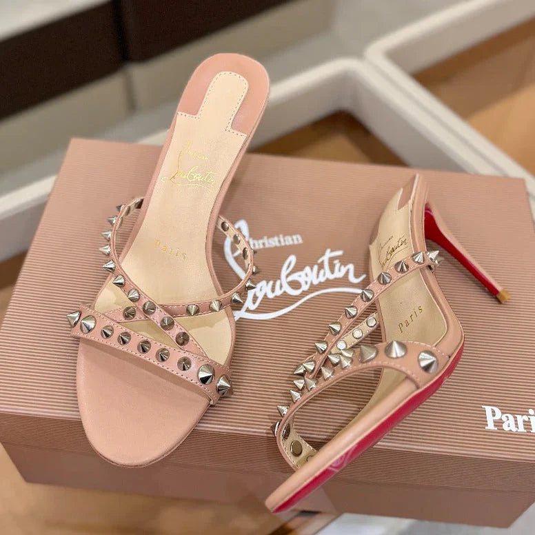 Christian Louboutin Tatoosh Spike 85mm Sandal Patent Leather 880061