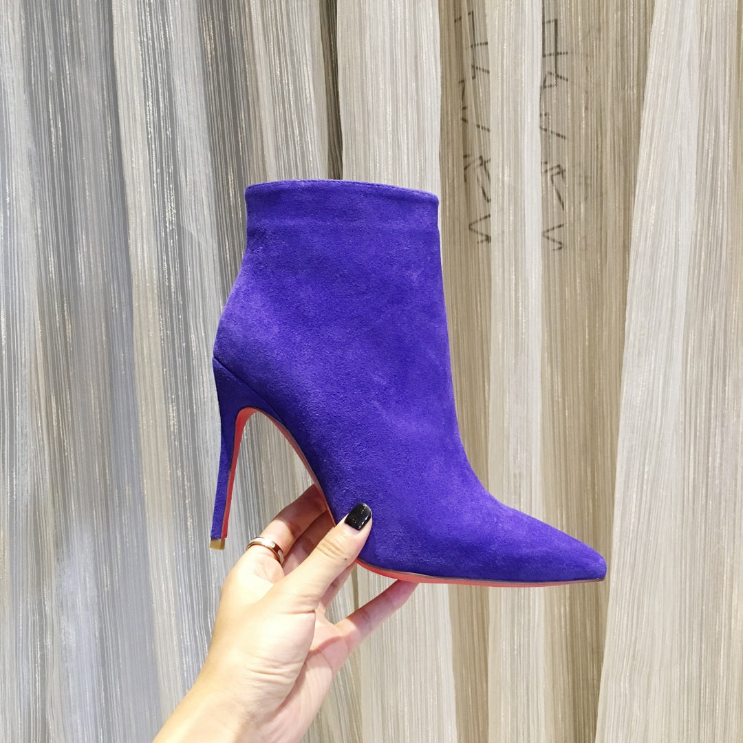 CL So Kate Booty Ankle Boots 100mm Suede Elektra