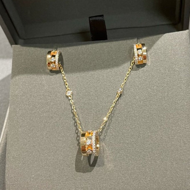 Messika Chain Move Romane Pendant Necklace