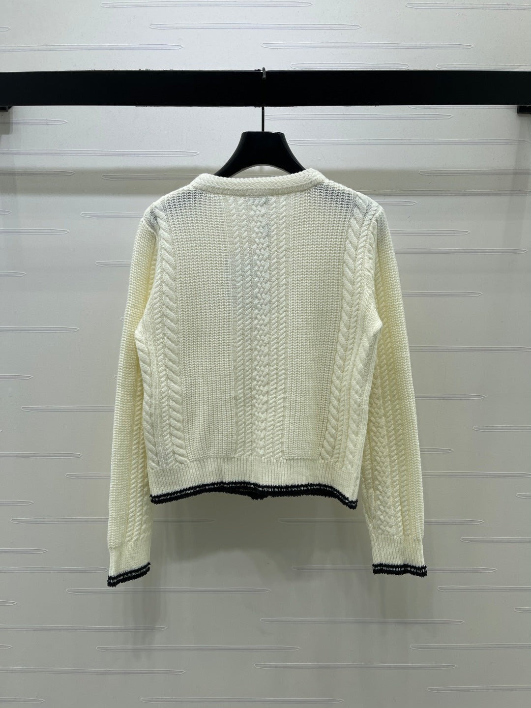 CC 26S Knit Cardigan Patch Pockets Wool 433233