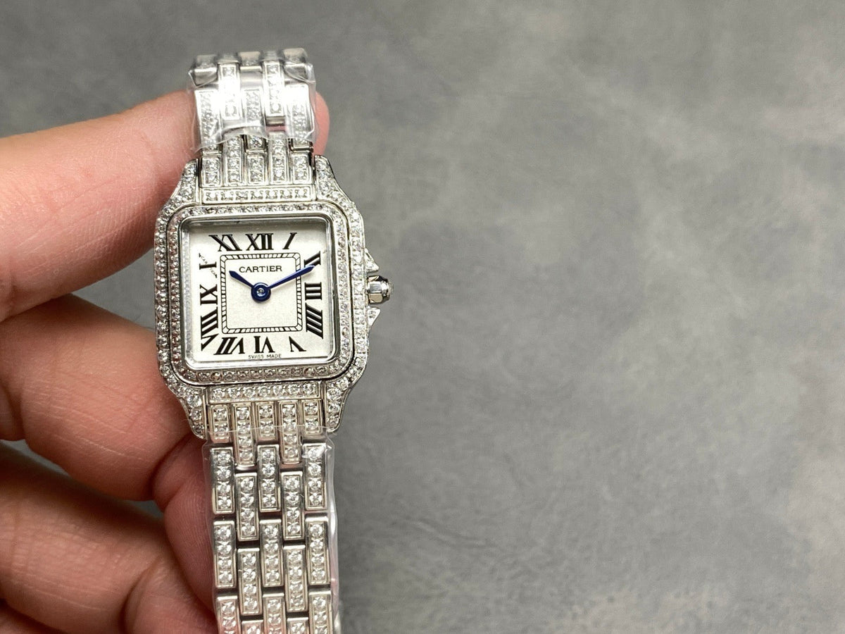 Cartier Panthère de Cartier 22mm Diamond Silver Dial