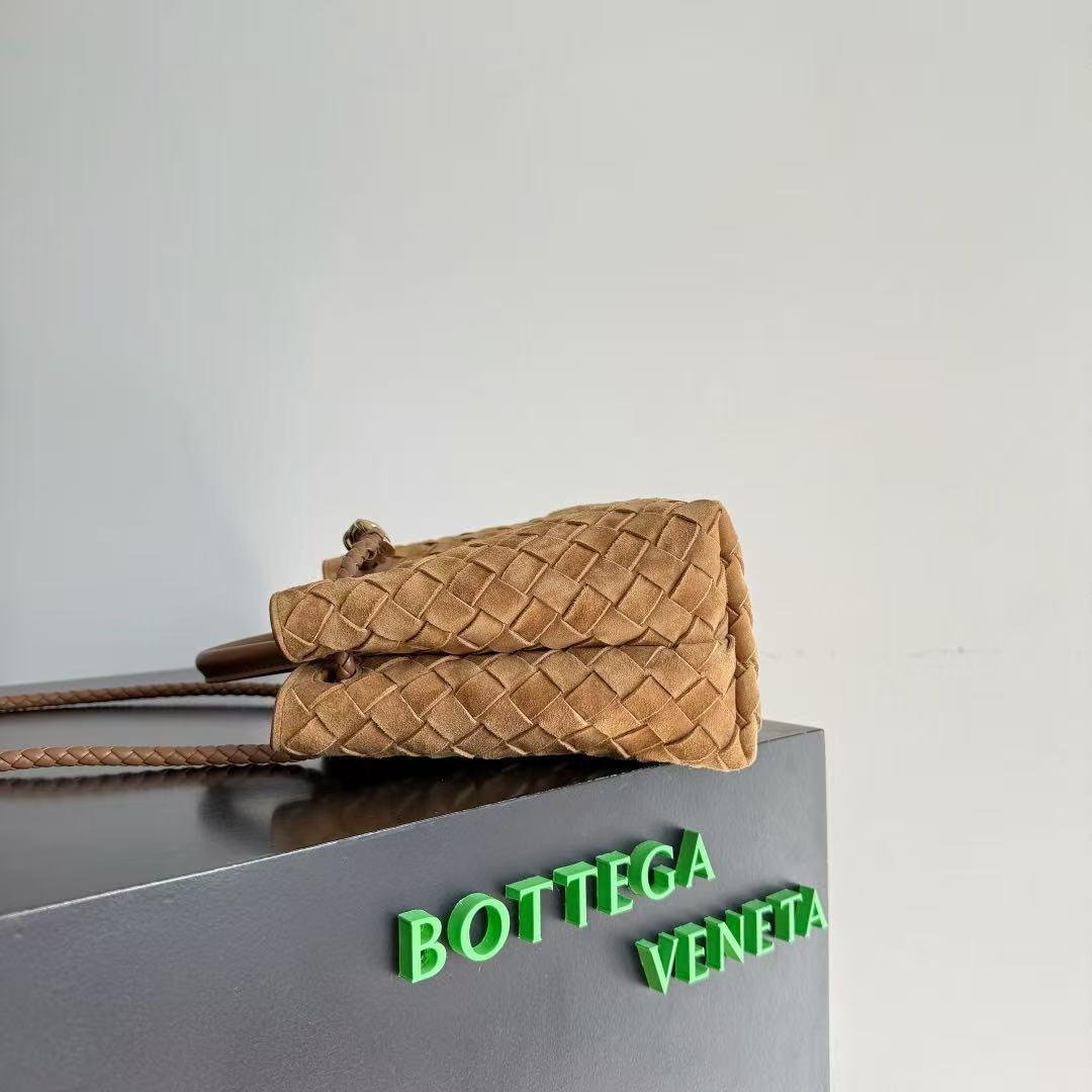 bv medium andiamo 25 brown suede